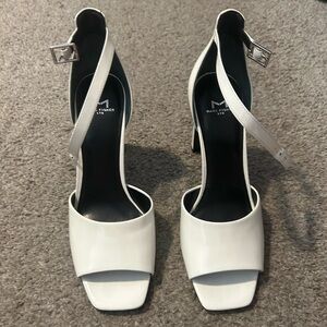 White Marc Fisher Heels
